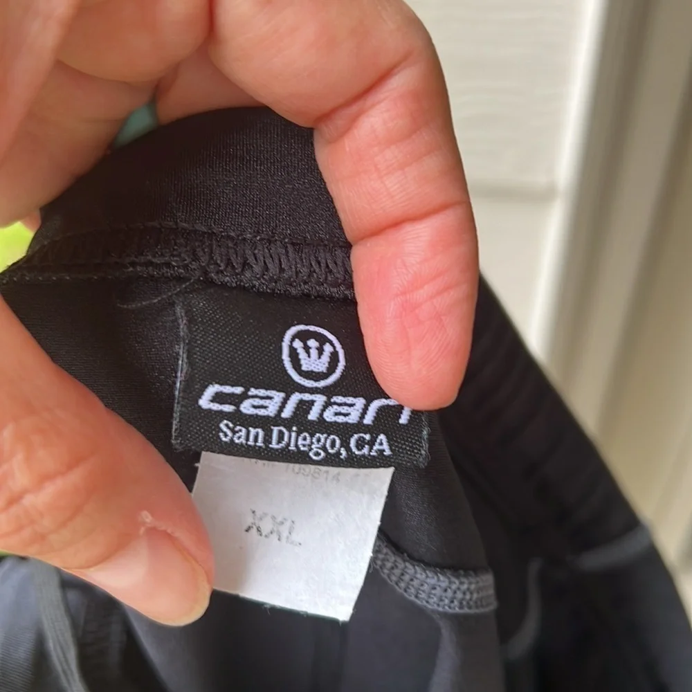 Canari Men’s Bicycle Shorts. Black. XXL. EUC